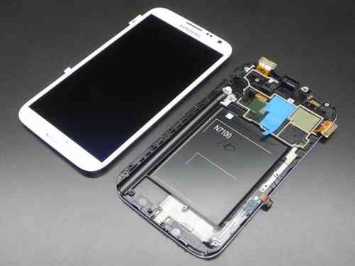 Samsung Galaxy Note 2 GT-N7100 LCD Screen White