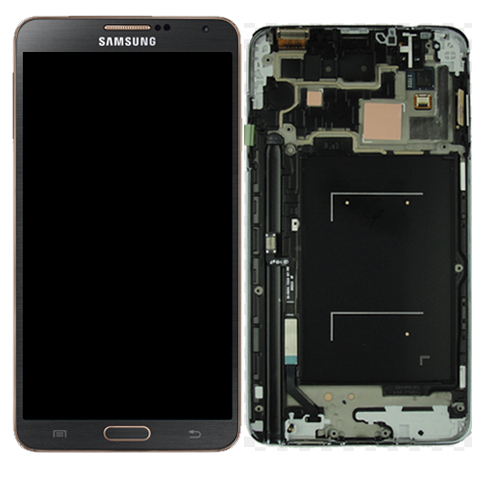 Samsung Galaxy Note 3 SM-N9005 LCD Screen Black Gold