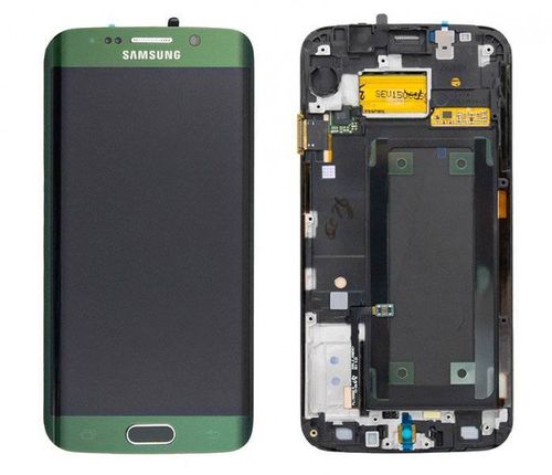 Samsung Galaxy S6 Edge SM-G925F LCD Screen Green