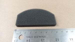 FILTER AIR VR9000H PU BLACK 80PPI PU FOA