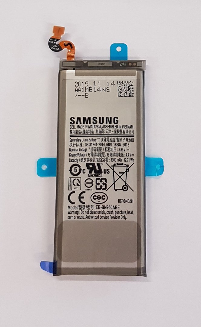 Sm n950f аккумулятор
