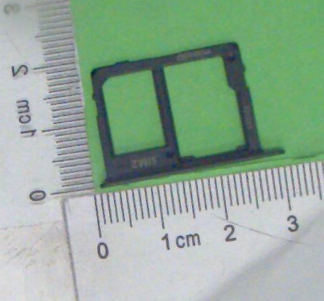 Samsung Galaxy A6 SM-A600F / A6+ SM-A605F Sim Card Tray Black