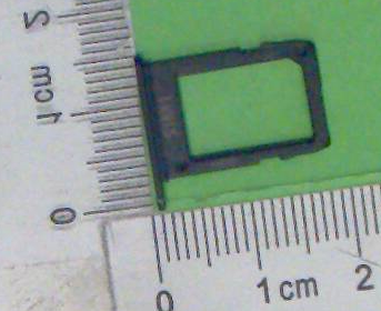 Samsung Galaxy A6 SM-A600F / A6+ SM-A605F Dual Sim Card Tray Black