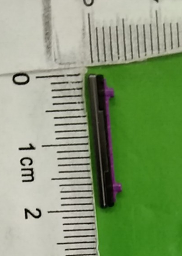 Samsung Galaxy SM-G973/G975 Volume Key Black