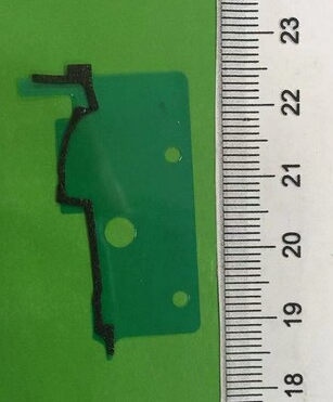 Samsung Galaxy A9 (2018) SM-A920F Front USB Sponge Tape