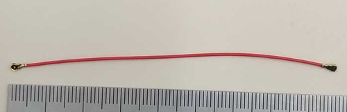 Samsung Galaxy Tab S6 LTE / S8+ 5G / S9 5G / S9+ 5G / S10+ 5G Red Coax Cable