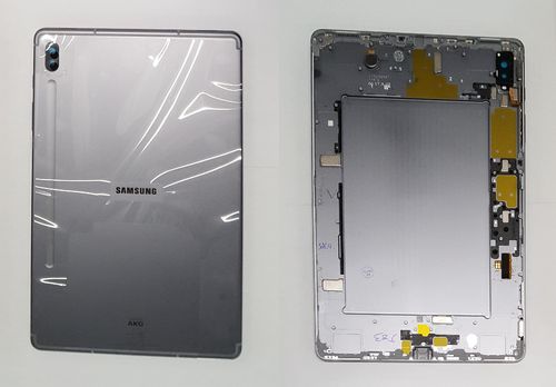 Samsung Galaxy Tab S6 Wifi SM-T860 Back Cover Gray