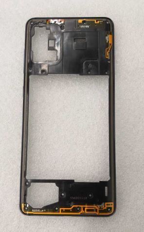 Samsung Galaxy A71 SM-A715F Middle Frame Black