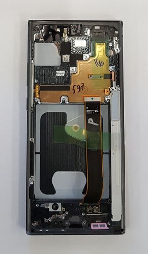 Annadue Schermo Di Ricambio OLED Per Note 20 Ultra 5G SM-N986B - Con Telaio E Kit Utensili - Supporta Impronta Digitale