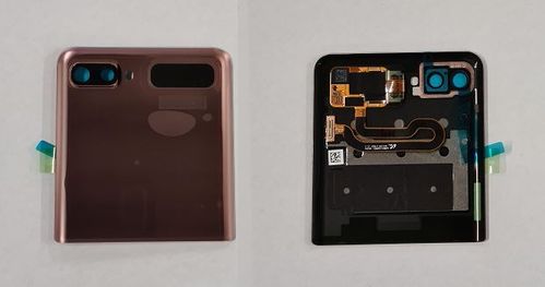 Samsung Galaxy Z Flip 5G SM-F707B Back Cover Sub LCD Bronze