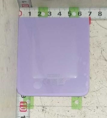 Samsung Galaxy Z Flip4 SM-F721B Bottom Back Cover Violet