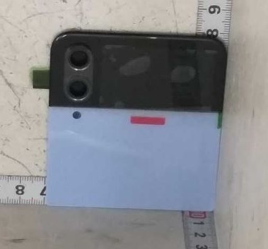 Samsung Galaxy Z Flip4 SM-F721B Top Back Cover Light Blue