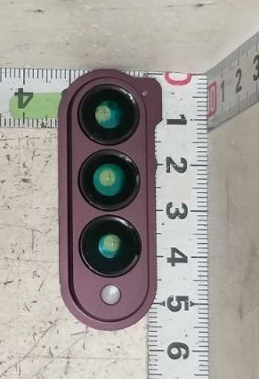 Samsung Galaxy Z Fold 4 SM-F936B Camera Window Burgundy