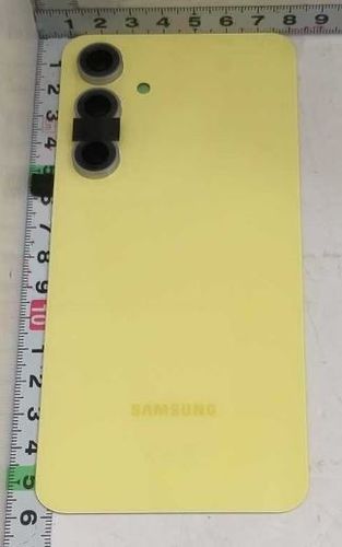 Samsung Galaxy S24 FE SM-S721B Back Cover Yellow